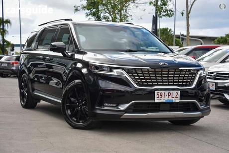 Black 2021 Kia Carnival Wagon Platinum