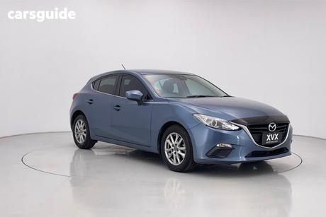 Blue 2014 Mazda 3 Hatchback Maxx