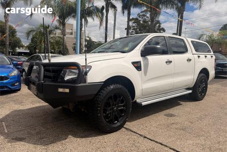 White 2012 Ford Ranger Dual Cab Utility Xl 3.2 (4X4)