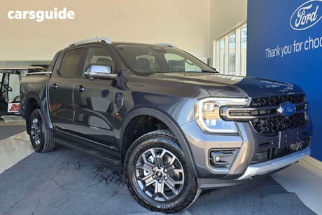 Grey 2026 Ford Ranger Double Cab Pick Up Platinum 3.0 (4X4)