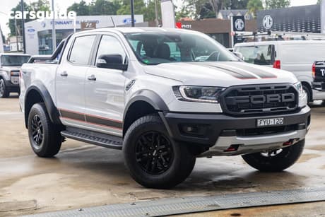White 2022 Ford Ranger Double Cab Pick Up Raptor X 2.0 (4X4)