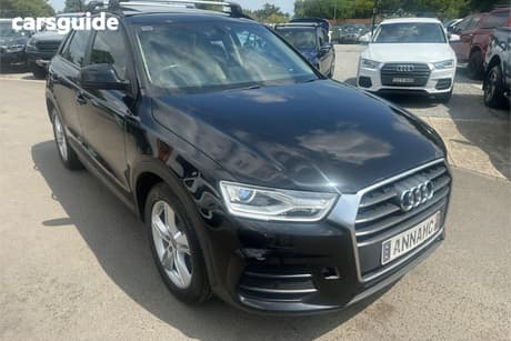 Black 2017 Audi Q3 Wagon 1.4 Tfsi (110Kw)