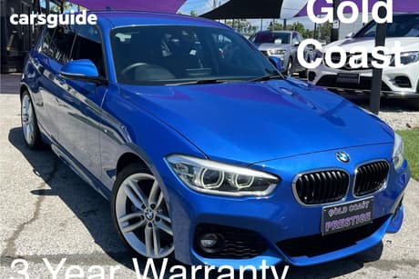 Blue 2017 BMW 1 Hatch 125I M SPORT R