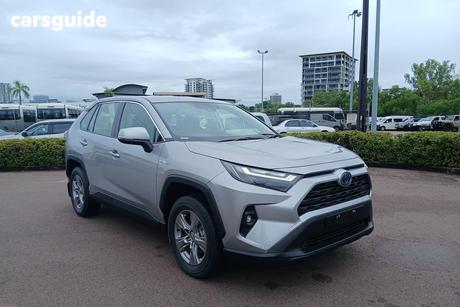 Silver 2024 Toyota RAV4 Wagon Gx (2Wd) Hybrid