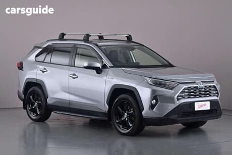 Silver 2019 Toyota RAV4 Wagon Cruiser Awd Hybrid