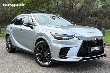 Silver 2023 Lexus RX350 Wagon F Sport