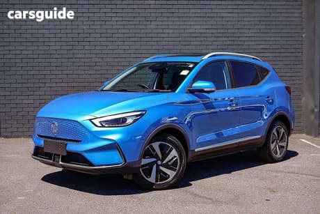 Blue 2025 MG ZS EV Wagon Long Range