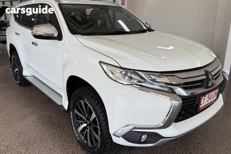 White 2018 Mitsubishi Pajero Sport Wagon Gls (4X4) 7 Seat