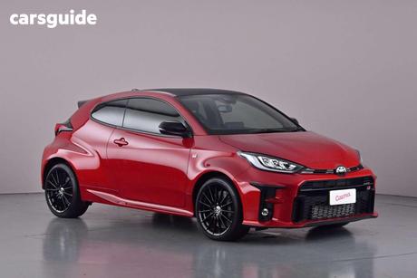 Red 2021 Toyota GR Yaris Hatchback Gr