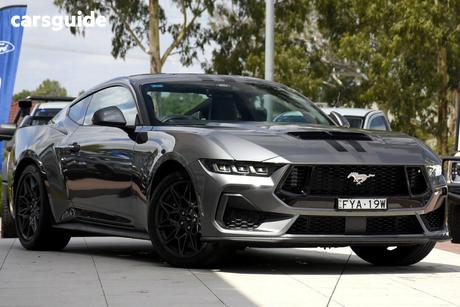 Grey 2025 Ford Mustang Fastback Gt 5.0 V8