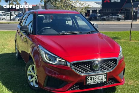 Red 2020 MG MG3 Hatchback Core