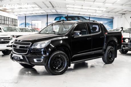 Black 2016 Holden Colorado Crew Cab Pickup Z71 (4X4)
