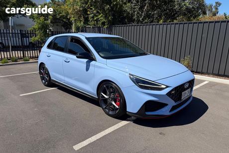 Blue 2021 Hyundai I30 Hatchback N