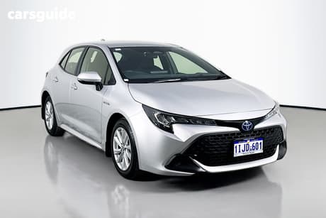 Silver 2022 Toyota Corolla Hatch COROLLA HATCH 1.8L HYB CVT ASCENT SPORT