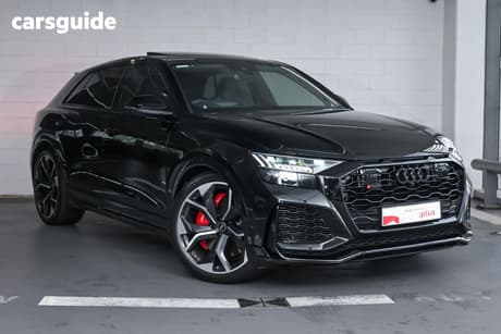 Black 2021 Audi RS Q8 Wagon Tfsi Quattro Mhev