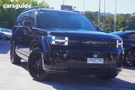 Black 2024 Hyundai Santa FE Wagon Hev (Awd)