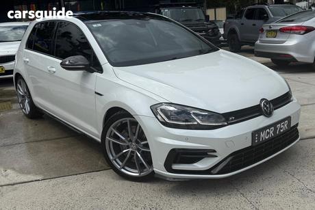 White 2017 Volkswagen Golf Hatchback R Wolfsburg Edition