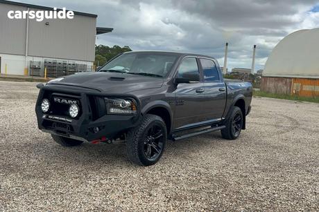 Grey 2022 RAM 1500 Crew Cab Utility Warlock Ii