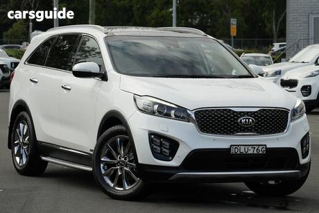 White 2016 Kia Sorento Wagon Gt-Line (4X4)