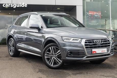 Grey 2018 Audi Q5 Wagon 2.0 Tfsi Quattro Sport