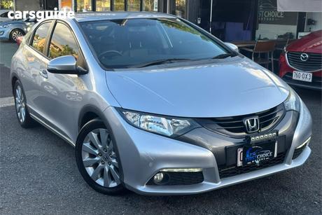 Silver 2012 Honda Civic Hatchback Vti-L