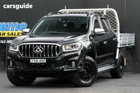 Black 2018 LDV T60 Ute Tray LUXE