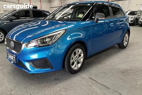 Blue 2024 MG MG3 Hatchback Core