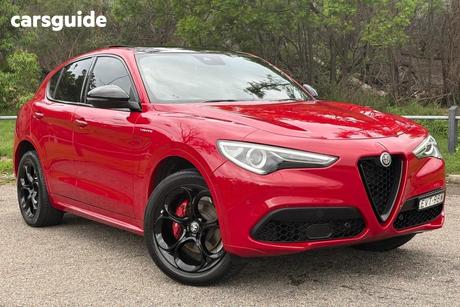 Red 2022 Alfa Romeo Stelvio Wagon Veloce