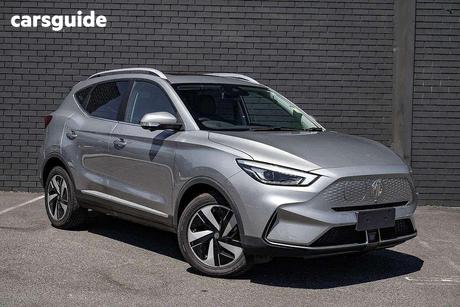 Silver 2025 MG ZS EV Wagon Long Range