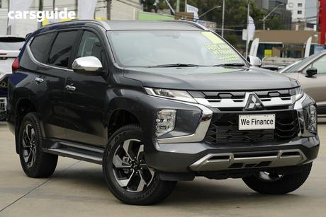 Grey 2024 Mitsubishi Pajero Sport Wagon Gls (4Wd) 7 Seat