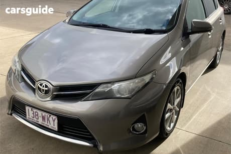 Silver 2013 Toyota Corolla Hatchback Ascent Sport