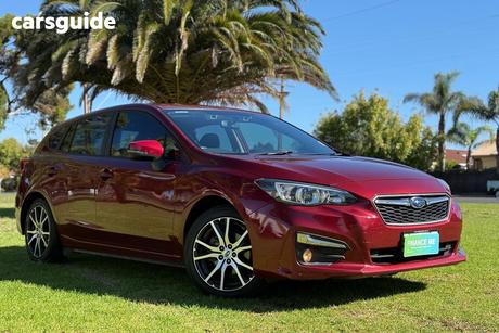 Red 2019 Subaru Impreza Hatchback 2.0I Premium (Awd)