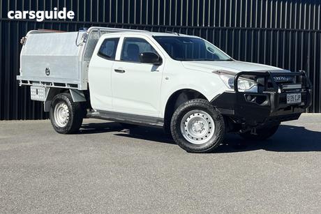 White 2020 Isuzu D-MAX Space Cab Utility Sx (4X2)