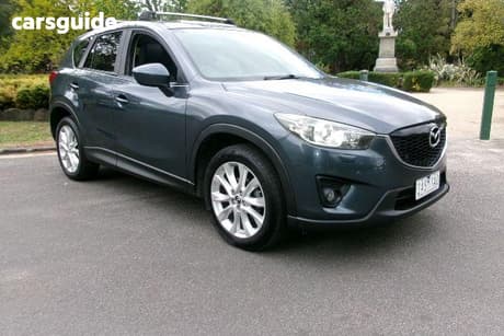 Grey 2012 Mazda CX-5 Wagon Grand Tourer (4X4)