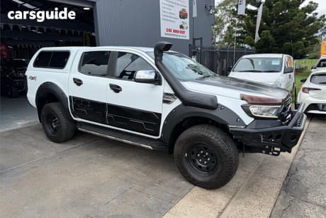 White 2017 Ford Ranger Dual Cab Utility Xlt 3.2 (4X4)