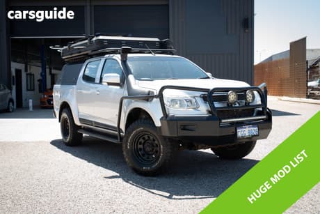 Silver 2014 Holden Colorado Crew Cab Pickup Lx (4X4)