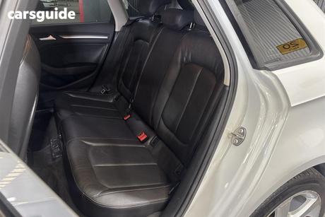 White 2014 Audi A3 Hatchback Sportback 1.4 Tfsi Attraction