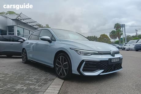 Blue 2025 Volkswagen Golf Hatchback R-Line