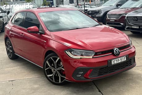 Red 2022 Volkswagen Polo Hatchback Gti