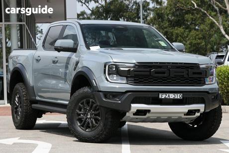 Grey 2025 Ford Ranger Double Cab Pick Up Raptor 3.0 (4X4)