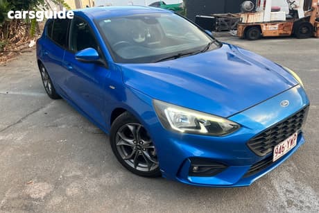 Blue 2019 Ford Focus Hatchback St-Line