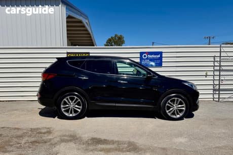 Black 2016 Hyundai Santa FE Wagon Highlander Crdi (4X4)