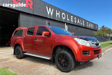 Orange 2015 Isuzu D-MAX Crew Cab Utility Sx Hi-Ride (4X2)