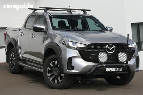 Silver 2025 Mazda BT-50 Dual Cab Pick-up Gt (4X4)