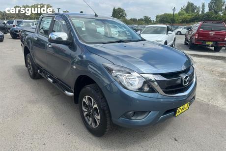 Blue 2018 Mazda BT-50 Dual Cab Utility Xtr (4X2)