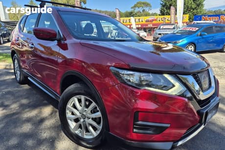 Red 2017 Nissan X-Trail Wagon St (4Wd)