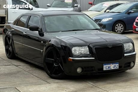 Black 2007 Chrysler 300C Sedan Crd