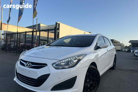 White 2012 Hyundai I40 Wagon Active