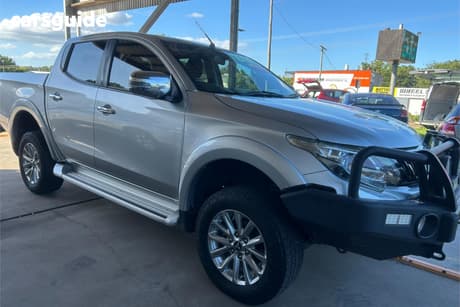 Silver 2016 Mitsubishi Triton Dual Cab Utility Gls (4X4)