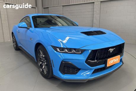 Blue 2024 Ford Mustang Fastback Gt 5.0 V8